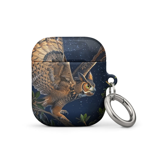 Great Horned Owl Night Landing Case for AirPods®