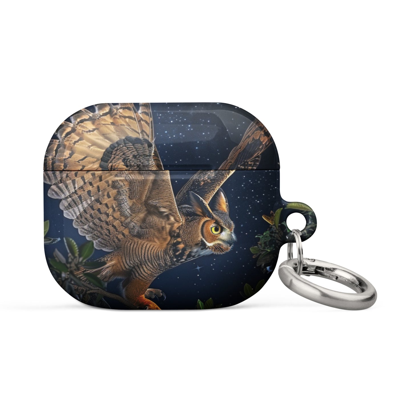 Great Horned Owl Night Landing Case for AirPods®