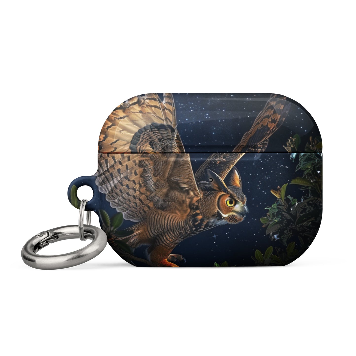 Great Horned Owl Night Landing Case for AirPods®